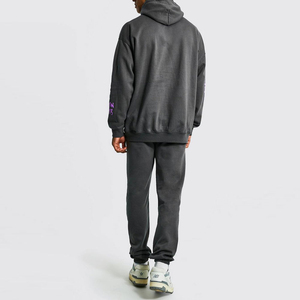 Survêtement de sérigraphie pour hommes, tenue décontracté taille adulte au design personnalisé OEM/Nouveau style de survêtement de sérigraphie pour hommes - Product Image 2
