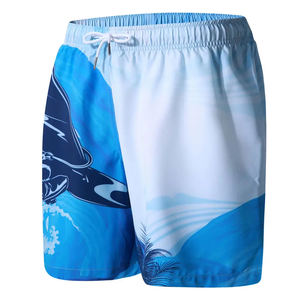 Short de basket-ball pour hommes avec logo à impression bouffante 3D personnalisé Short cargo décontracté de course à pied en coton hip hop avec motif uni Streetwear - Product Image 3