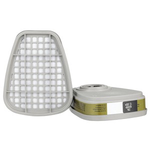 3M NIOSH Approved 6006 Multi Gas Vapor Cartridge Safety Product for Use in Chemical Mining Oil Gas Metal Processing - Product Image 2