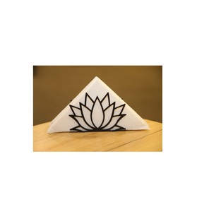 ที่ใส่กระดาษเช็ดปากทำจากโลหะมาใหม่สำหรับงานนำเสนอบนโต๊ะรับประทานอาหารอย่างดีและของตกแต่งงานฉลองวันหยุด - Product Image 6