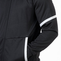 Chaqueta Ligera de Invierno, Cortavientos, Reversible, para Gimnasio y Uso Diario, con Logotipo Personalizado Serigrafiado, 100% Algodón, Corte Regular, con Cierre, Estilo Jogger