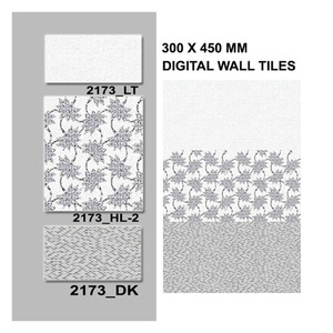กระเบื้องเซรามิก300X450มม. คลาสสิกทันสมัยกระเบื้องผนังภายในมันวาวสำหรับการออกแบบห้องน้ำและห้องครัว - Product Image 2