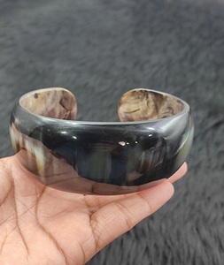 Brazalete de cuerno de búfalo a la moda para mujer, brazalete de cuerno de vaca de Color superior, joyería al por mayor - Product Image 4