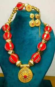 DP ชุดเครื่องประดับแฟชั่นพื้นเมืองที่ขายดีที่สุดในโลกชุดชุบโรเดียมออกแบบได้ตามต้องการสำหรับงานแต่งงานและงานปาร์ตี้ของฝรั่งเศส - Product Image 4