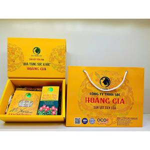 SBC Hoang Gia Premium Set de Regalo para la Salud, Té de Flores de Ginseng 3-Bo Chinh para el Bienestar - Product Image 1