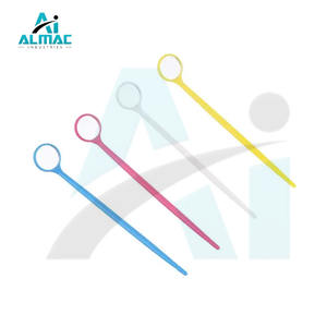 ALMAC 2026 – Kit de miroirs dentaires manuels jetables de qualité supérieure avec poignée rembourrée, certifié CE, instruments chirurgicaux professionnels CE ISO - Product Image 1