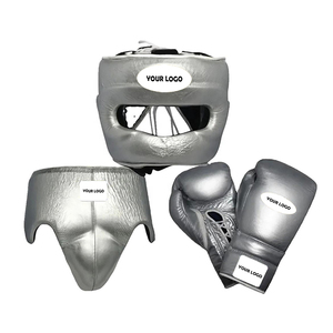 Conjunto de Boxeo Profesional de Piel de Vacuno Genuina de Primera Calidad, Ligero, para Sparring y Kickboxing - Product Image 6