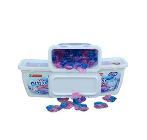 Tabletas líquidas ecológicas de detergente para ropa de sal rosa azul-cápsulas-36 tabletas * 13G al mejor precio a la venta - Product Image 1