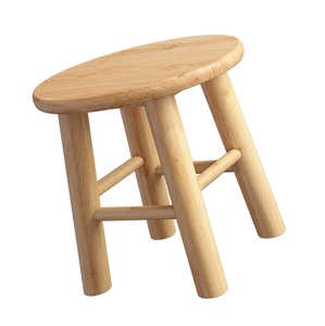 Petit tabouret de table de lit en bois brun pour chambre à coucher pour la décoration intérieure et l'hôtel - Product Image 5