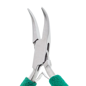 Mini pinces à bijoux en acier inoxydable pour la fabrication de bijoux, pinces plates à long bec rond, anneaux de jonction pour boucles d'oreilles et colliers, instruments médicaux CE - Product Image 6