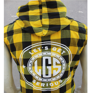 Printemps et automne sweats à capuche à carreaux décontracté fermeture éclair Jacquard lâche Couple manteau à capuche pour hommes Plaid flanelle sweats à capuche - Product Image 2