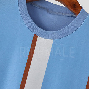 Camisetas con logotipo personalizado para hombre, camisetas lisas de manga corta informales de algodón 100% para ropa de verano - Product Image 3