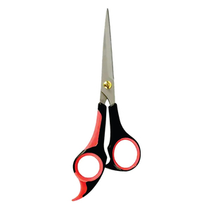 Ciseaux de salon de coiffure à manche en plastique, lame droite et tranchante, ciseaux de coupe de cheveux, ciseaux de salon de coiffure de beauté - Product Image 6