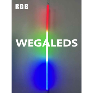 Diffuseur de <span class=keywords><strong>tube</strong></span> rond pour PC, lumière LED pixel RVB, 120 cm, 4 pieds, tubes numériques, 5 W, 15 W, 18 W, 20 W, lumières néon linéaires, lumière LED à flux continu - Product Image 4