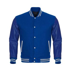 Top OEM Custom Leather <b>Long</b> Sleeve Embroidered Breathable Best Product Unique CollegeBaseballjacket for <b>men</b> - Product Image 1