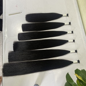 Extensión a granel de cabello humano Remy, calidad superior, calidad superior, cabello Alineación de cutícula sin procesar, grado 12A, extensiones de cabello humano virgen a granel - Product Image 6