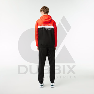 Ensemble de survêtement zippé à manches longues pour hommes pour la course à pied et le sport, survêtement nouveau style personnalisé de haute qualité pour hommes, vente en gros - Product Image 2