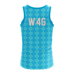 Camisetas de Tirantes Personalizadas de Hip Hop Ecológicas de Punto con Cuello Redondo para Hombre, Camisetas de Tirantes Sublimadas de Alta Calidad para Hombre - Product Image 3