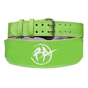 Sport Factory Lumbar Support Fitness Belt Premium Leather Power Bag para levantamiento de pesas - Product Image 5