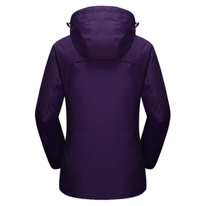 Chaqueta de esquí para mujer a prueba de viento Capucha desmontable Hombre Esquí y ropa de nieve Chaqueta de carrera de esquí de invierno - Product Image 2