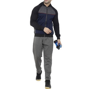 2024 Top vente hommes lourds 100% coton survêtements respirant Jogging formation porter meilleur OEM grande taille Logo impression - Product Image 5