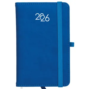 Agenda Tascabile 2026 in Pelle PU Personalizzata, Gadget Promozionale - Product Image 1