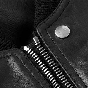 Chaquetas para hombre Industria desgarradora Venta caliente Chaqueta de motorista estética en 100% Material de cuero de piel de vaca genuina - Product Image 3