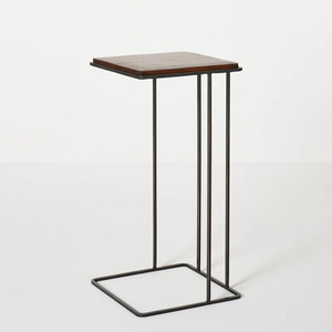 Iron Tea <b>Table</b> Square Living Room Industrial Decorative Simple Iron <b>Leg</b> Tea Side <b>Table</b> Square Coffee <b>Table</b> - Product Image 3