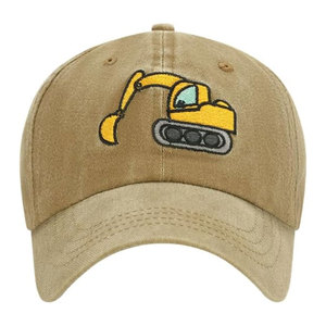 Gorras de Niños de Algodón 100%, de 6 Paneles, Ajustables, Casuales, Deportivas, de Playa, con Logotipo Personalizado, de Primera Calidad, Hechas en Pakistán, al por Mayor - Product Image 1
