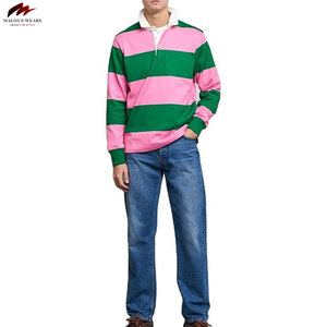 Maillot de Rugby pour Hommes Design Personnalisé Gratuit Pakistan Inspiré Nouveau Style Professionnel Respirant Vêtements de Football Personnalisés - Product Image 2