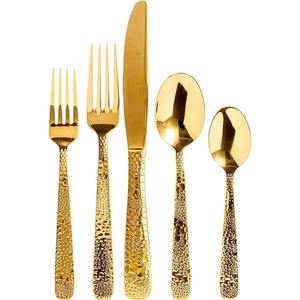 Ensemble de 4 couverts en acier inoxydable, idéal pour la cuisine, l'hôtel, la maison, la couleur argentée, les couverts finis - Product Image 5