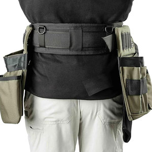 Ceinture à outils rembourrée en nylon de haute qualité en gros, boucle à dégagement rapide, ceinture de travail pour électriciens, charpentiers, menuisiers, ouvriers du fer - Product Image 3