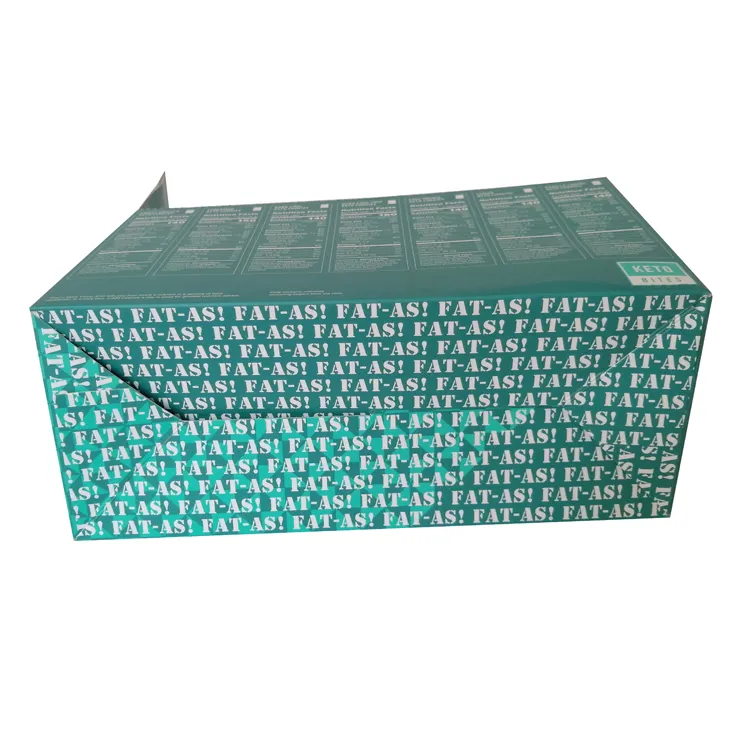 Indicação do Contador de papelão Prateleira Pronto Para Rasgar o Papel de Embalagem Caixa de Exibição
