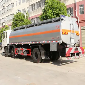 Dongfeng 30000 لتر شاحنة ناقلة للزيت 25 طن شاحنة خزان وقود استخدام الموزع