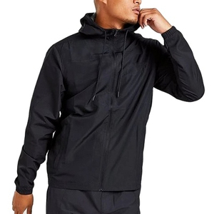 Chaqueta Cortavientos de Invierno para Hombre, de Nailon Tejido con Bloques de Color Personalizados, con Cierre Frontal, Alta Calidad 2025 - Product Image 1