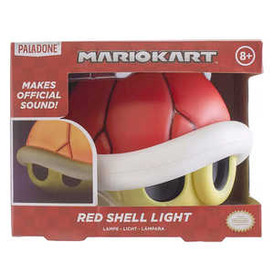 Lampe de table LED Super Mario Kart moderne en coquille rouge, corps en bambou avec base d'ampoule E26, abat-jour en bois et métal pour les chambres, décoration intérieure - Product Image 3