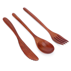Ensembles de vaisselle Vaisselle en bois portable Style japonais Couverts en bois Ustensiles de cuisine de voyage Ensemble de couverts Prix minimum - Product Image 5