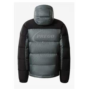 Veste matelassée brillante de haute qualité pour hommes, vente en gros personnalisée OEM ODM, style décontracté d'hiver, vêtements d'extérieur avec processus de revêtement - Product Image 2