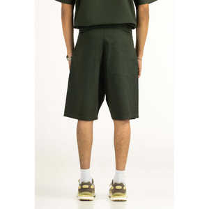 Pantalones Cortos Deportivos de Corte Regular, Talla XXS, Algodón y Poliéster, Patrón Deportivo, Logos Bordados, Cierre Elástico en la Cintura, MN-WCOD-SS26-001B - Product Image 4