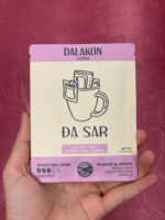 Café vietnamien spécial en boîte, café filtre décaféiné Dalakon Da Sar Arabica, torréfaction moyenne, goût acide, café moulu traditionnel