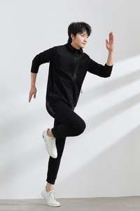 Chándales personalizados al por mayor, conjuntos de ropa deportiva Unisex para hombres y mujeres, pantalones de Jogger con logotipo personalizado y Sudadera con capucha, ropa de gimnasio, conjuntos de chándal Unisex - Product Image 3