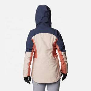 Wholesale Sporty <b>Hooded</b> <b>Fur</b> Trim Soft Shell <b>Ski</b> <b>Jacket</b> For Women Waterproof Windproof Warm Outdoor Wear - Product Image 2