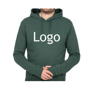 Unisex Luxury Cotton Hoodies Pullover Custom Logo Luxury Basics Cotton <b>Blended</b> Men's Hoodies Style Casual Heavyweight - Product Image 3