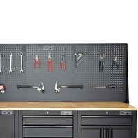 Ensemble d'outils d'atelier, boîte à outils, armoire, chariot à outils en acier thermolaqué de 183 cm, pour mécanicien, garage, entrepôt, OEM, 10 tiroirs, ISO9001