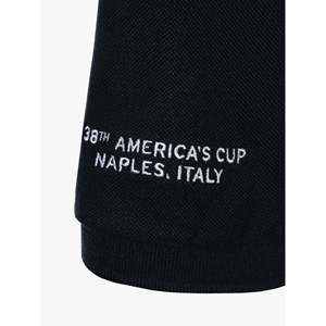 Short brodé en tissu Oxford Spandex de couleur foncée pour le Polo America's Cup 38 Road Napoli, tailles XL à 6XL - Product Image 4
