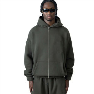 Sudadera con cremallera Premium para hombre, suave y duradera, ideal para uso diario y capas en climas fríos - Product Image 1