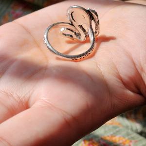 Tiger Eye Snake Silver Ring Light Weight Snake Silver Ring Collection 2024 - Product Image 4