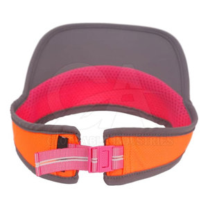 หมวกกันแดดโพลีเอสเตอร์ขายส่งสำหรับฤดูร้อน หมวกกันแดดโพลีเอสเตอร์ 100% น้ำหนักเบา เหมาะสำหรับกีฬากลางแจ้ง - Product Image 3
