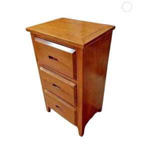 Table haute en bois avec tiroir, meubles de salon - Product Image 5