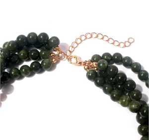 Personalizado de lujo hecho a mano de la mejor calidad de alto pulido hermoso ángulo de resina artesanía de moda collar de cuentas de resina para las mujeres - Product Image 3